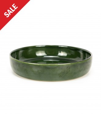 Bol ceramic pentru paste, 20 cm, Citrino Green - VILLACER